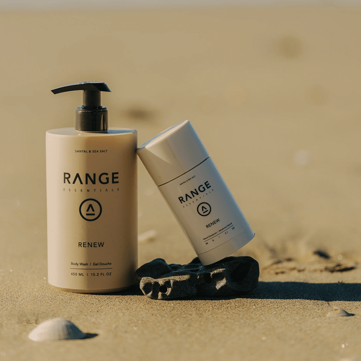 RENEW SANTAL & SEA SALT NATURAL DEODORANT - DYKE & DEAN