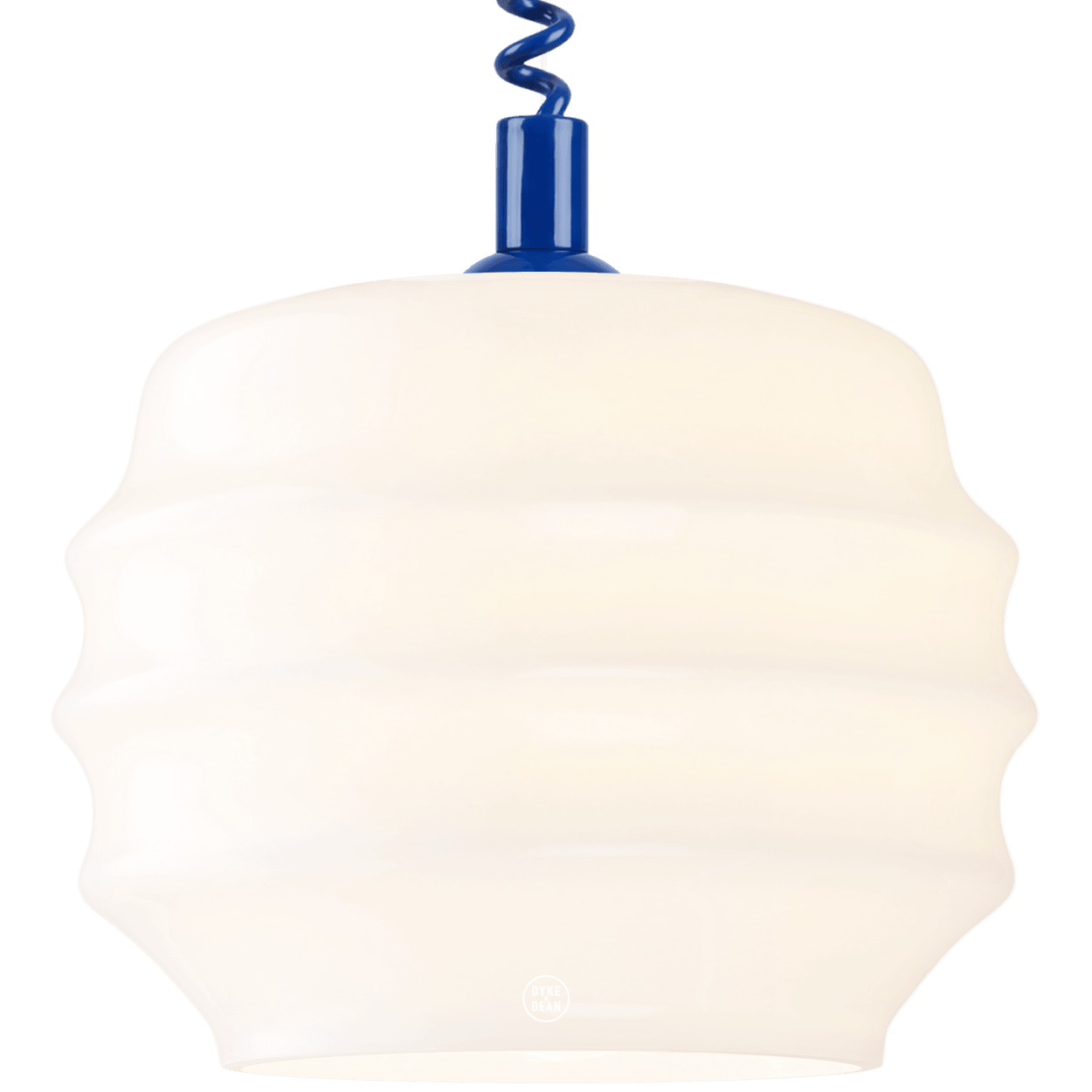 RIPPLE OPALINE RETRACTABLE CORD LIGHT LARGE - DYKE & DEAN