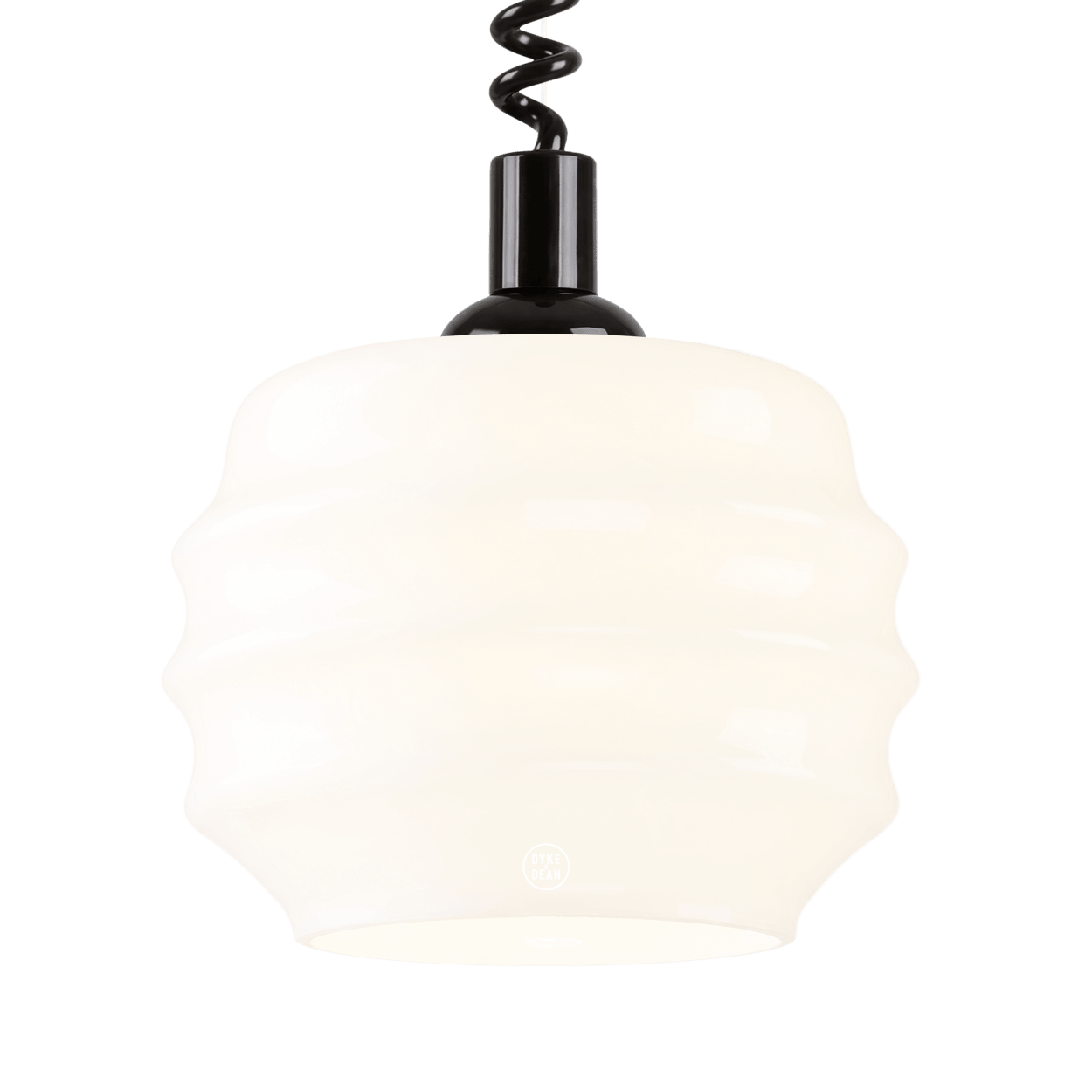 RIPPLE OPALINE RETRACTABLE CORD LIGHT SMALL - DYKE & DEAN