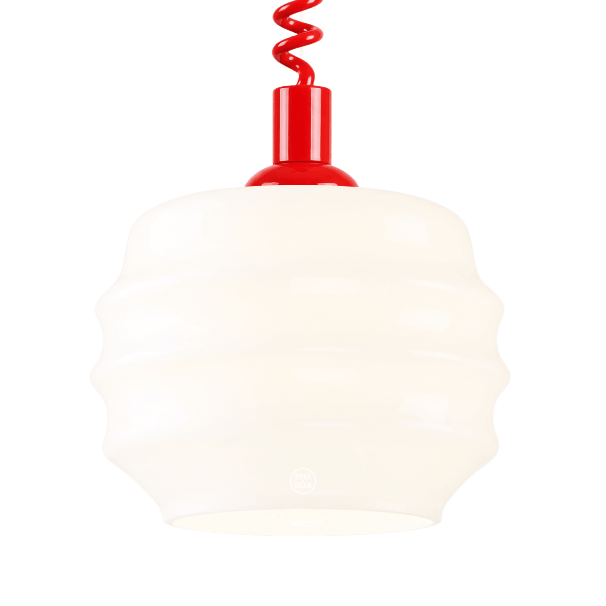 RIPPLE OPALINE RETRACTABLE CORD LIGHT SMALL - DYKE & DEAN