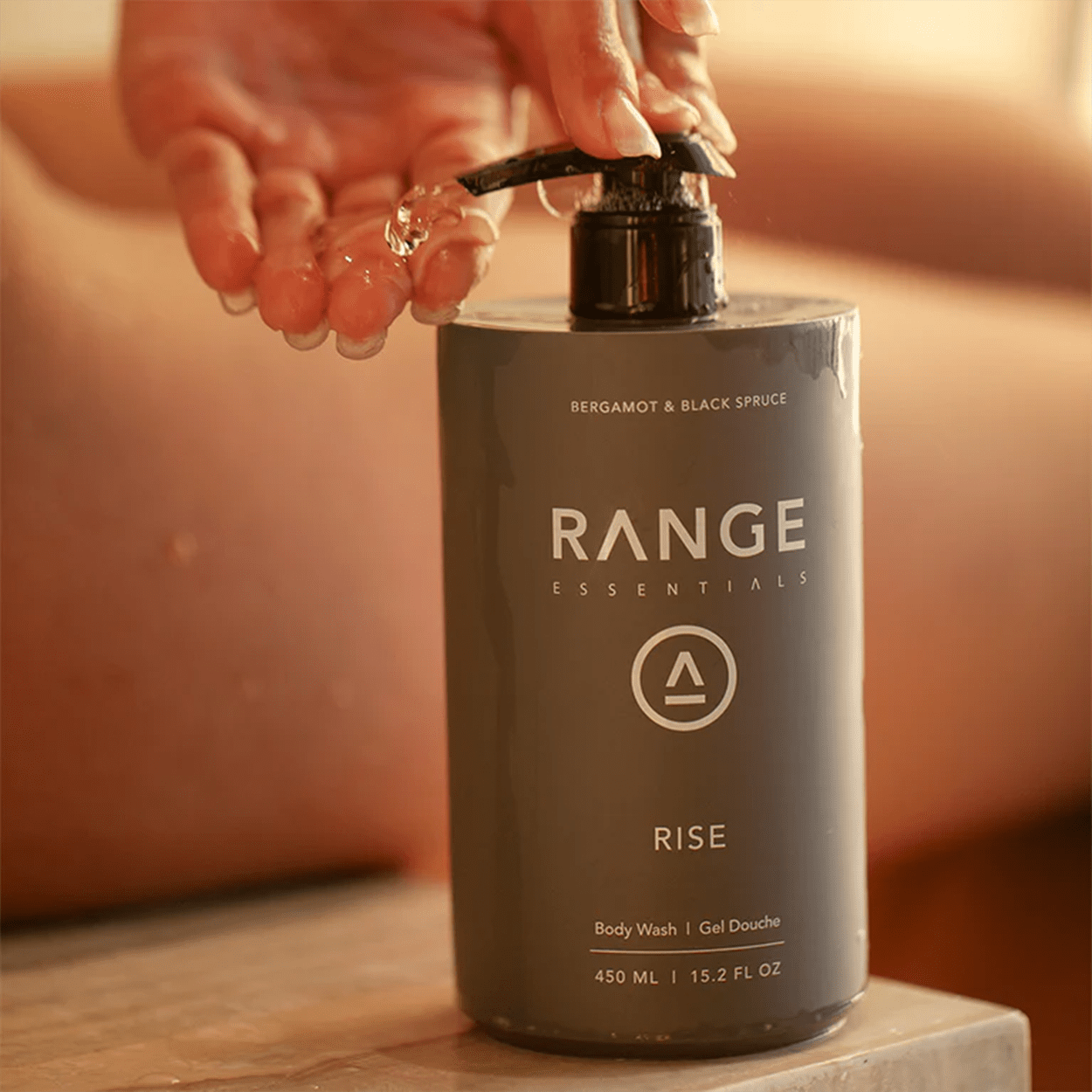 RISE BERGAMOT & BLACK SPRUCE BODY WASH - DYKE & DEAN