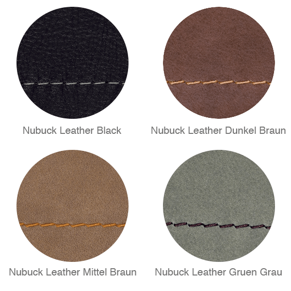 S 64 PVDR LEATHER SWIVEL CHAIR - DYKE & DEAN