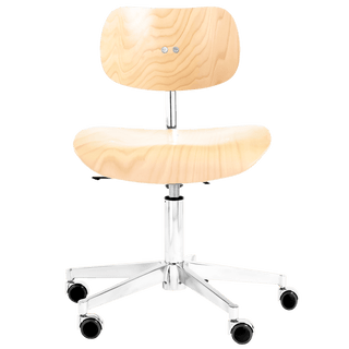 S197GH SWIVEL CHAIR BEECH - DYKE & DEAN