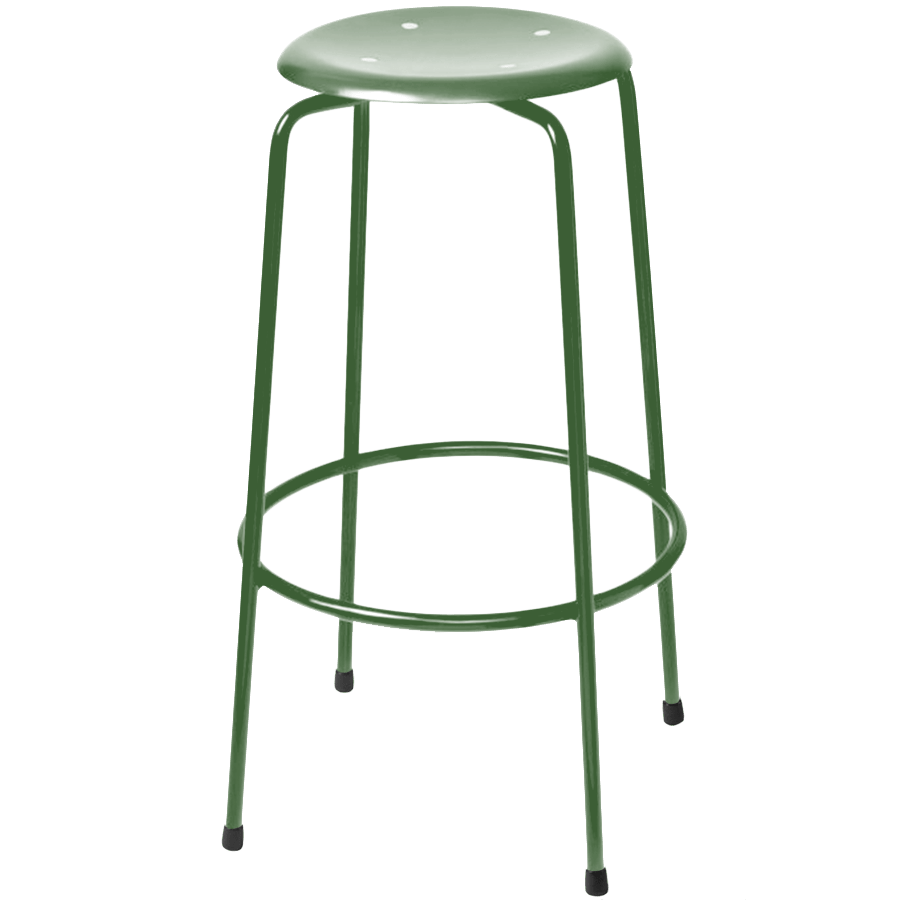 SB38 BAR STOOL STAINED WOOD - DYKE & DEAN