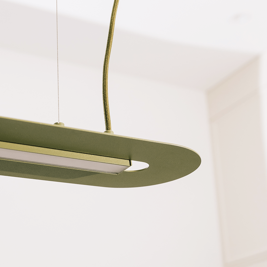 SENKEI PENDANT STRIP BEAM SUSPENSION LIGHT B - DYKE & DEAN