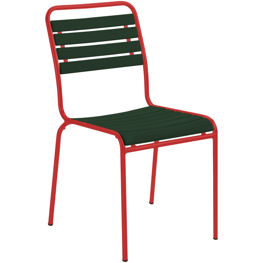 LATTENFARBE DES GREENWOOD-STAPELSTUHLS