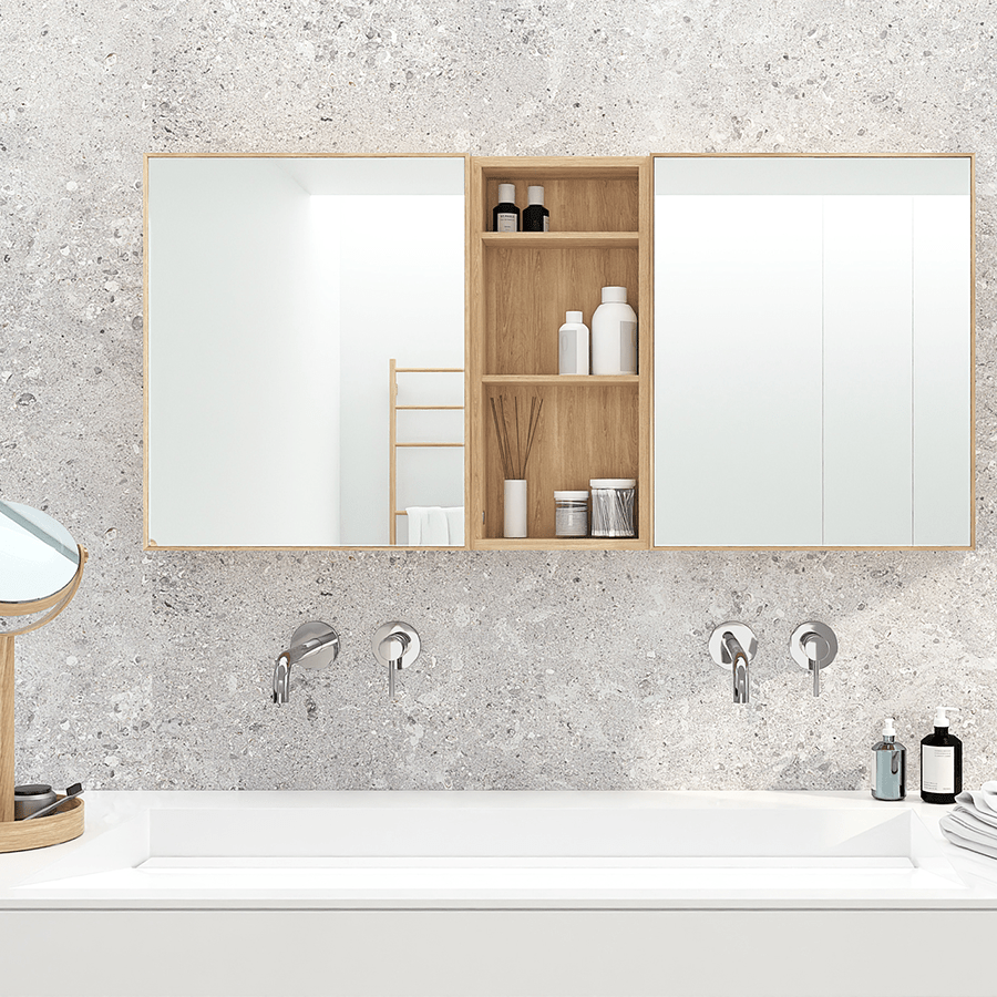 SLIMLINE 550 CABINET NATURAL OAK - DYKE & DEAN