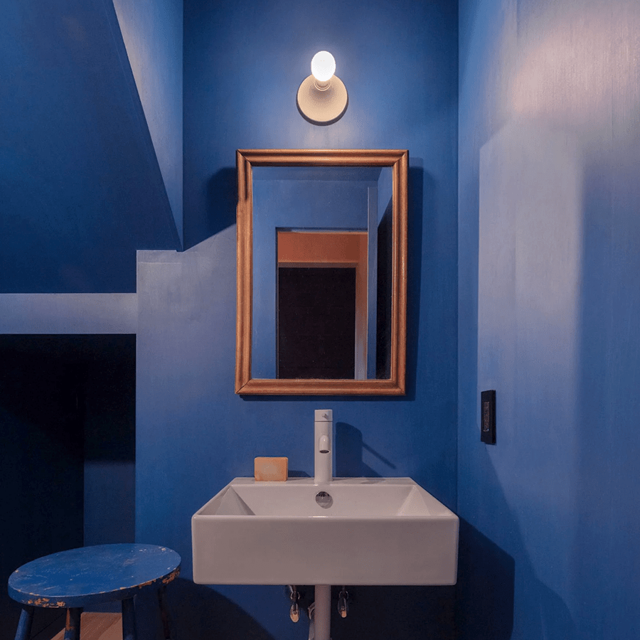 SMALL FUNNEL LAMP WHITE - DYKE & DEAN