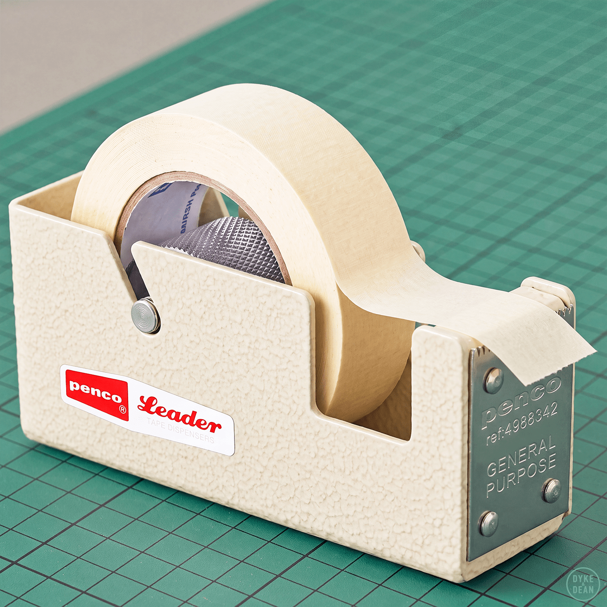 SMALL IVORY TAPE DISPENSER - DYKE & DEAN