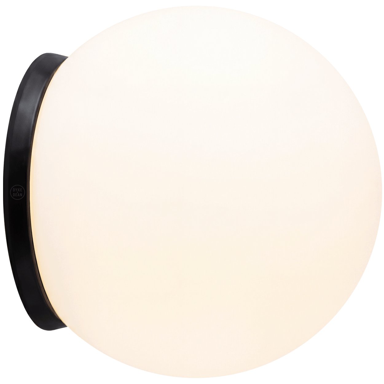 SPHERE LAMP BLACK BASE 200mm - DYKE & DEAN