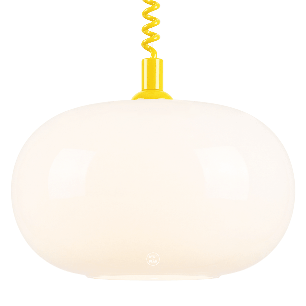 SPHEROID OPALINE RETRACTABLE CORD LIGHT - DYKE & DEAN