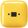 SQUARE PORCELAIN WALL SOCKET USB - C YELLOW - DYKE & DEAN