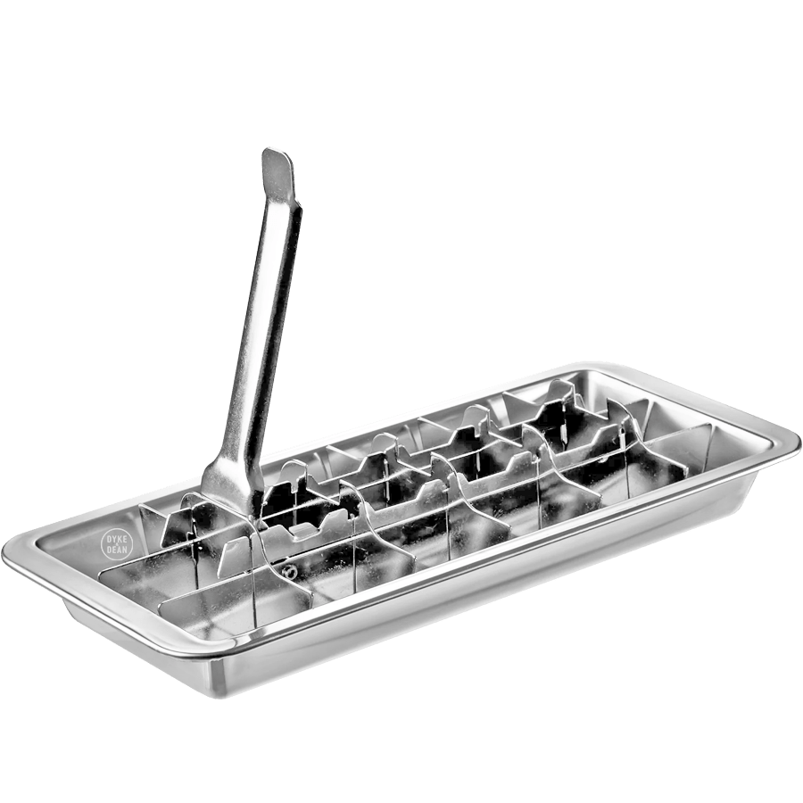 STAINLESS STEEL ICE CUBE TRAY - DYKE & DEAN