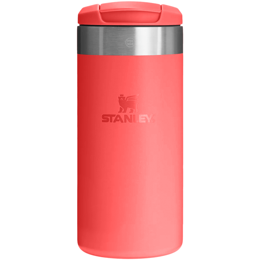 STANLEY AEROLIGHT TRANSIT MUG 0.35L HOT CORAL - DYKE & DEAN