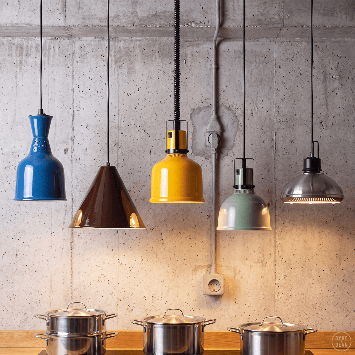 Stay hot heat lamp pendant focus RO cord colour