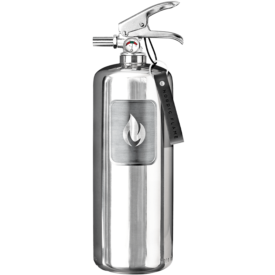 STEEL 2KG CLASSIC FIRE EXTINGUISHER - DYKE & DEAN