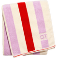 STRIPE BATH SHEET TOWEL CANDY - DYKE & DEAN