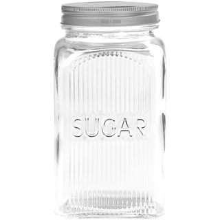 SUGAR SCREW TOP JAR - DYKE & DEAN