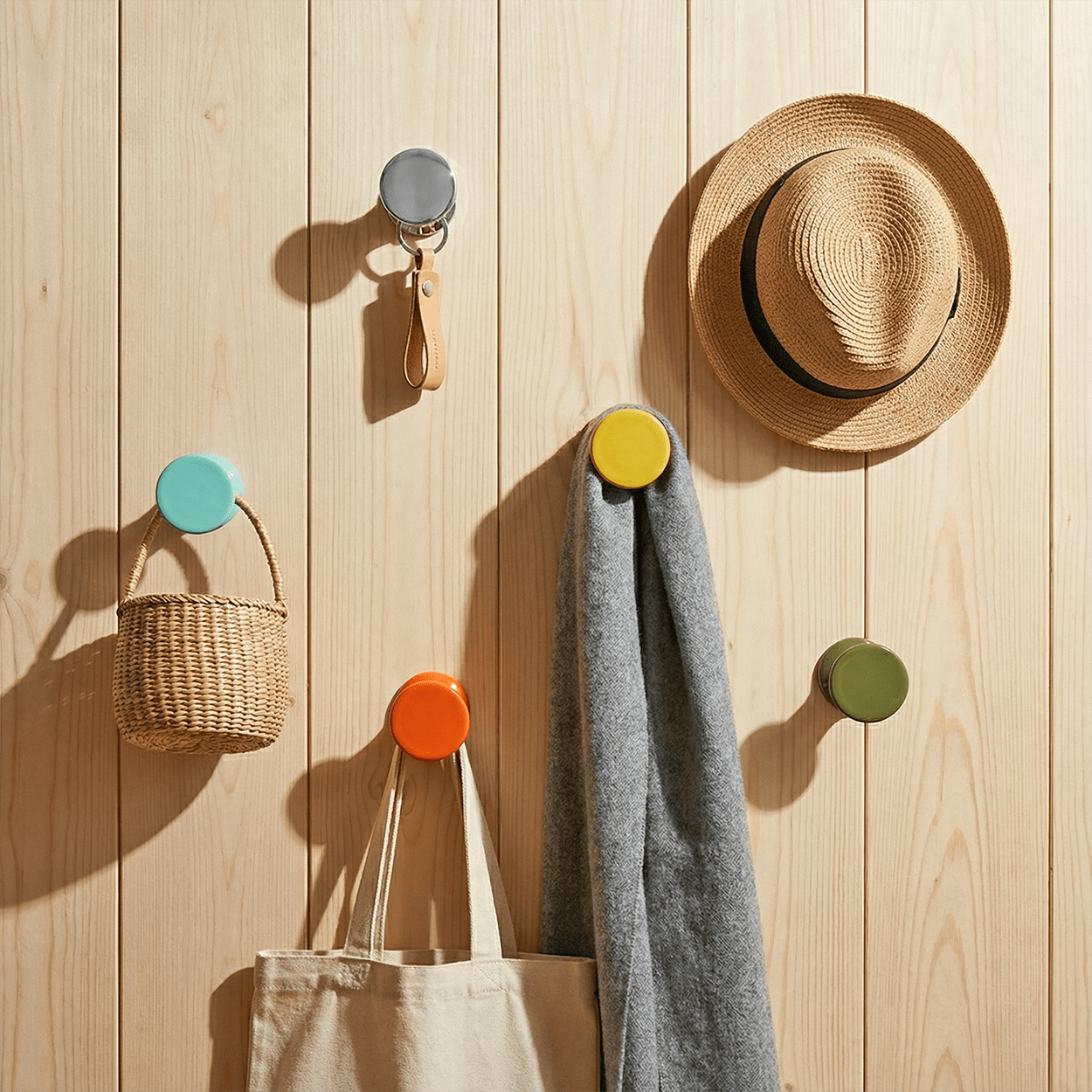 TAM TAM WALL HOOK PINK - DYKE & DEAN