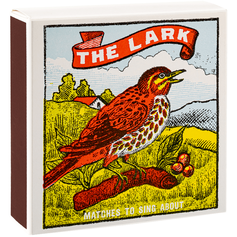 THE LARK LUXURY SAFETY MATCHES - DYKE & DEAN