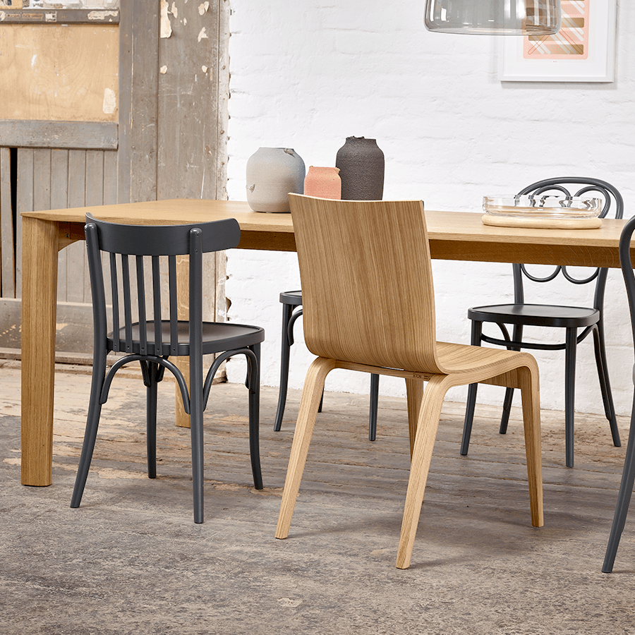 TON CHAIR 763 UPHOLSTERED - DYKE & DEAN