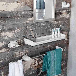 TRADITIONAL PORCELAIN TOWEL BAR SET - DYKE & DEAN