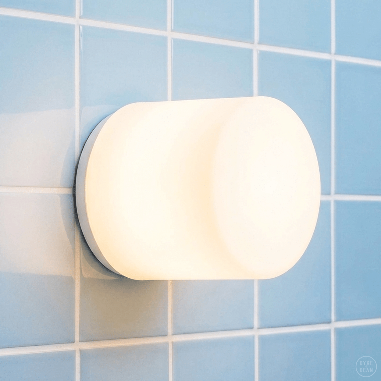 TUBE LAMP WHITE BASE LARGE - DYKE & DEAN