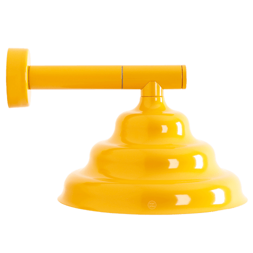 WAVE ENERGETIC WALL LIGHT YELLOW - DYKE & DEAN