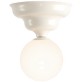 WAVE FIXED CEILING LIGHT CREAM SMALL - DYKE & DEAN