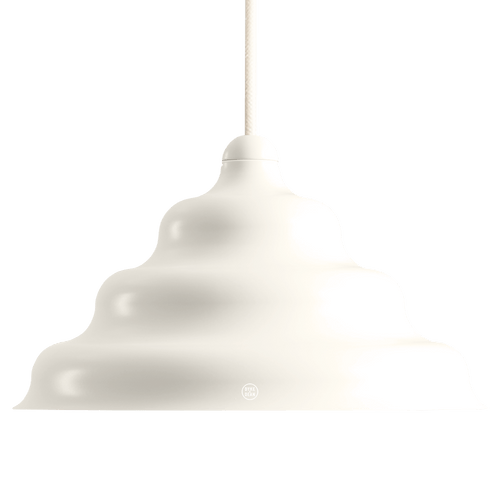 WAVE HANGING PENDANT LIGHT CREAM M - DYKE & DEAN