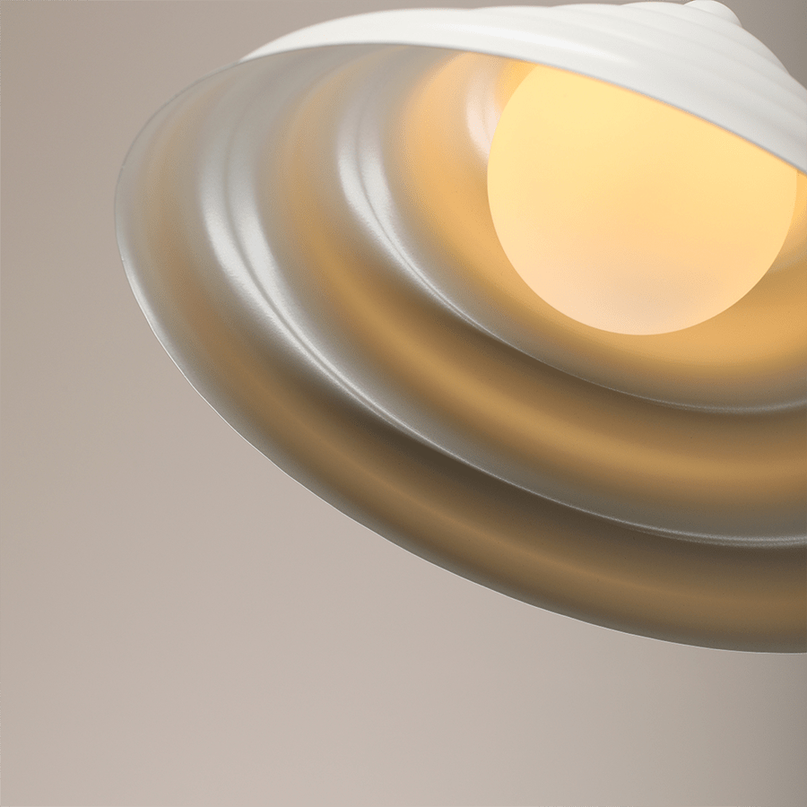 WAVE HANGING PENDANT LIGHT CREAM S - DYKE & DEAN