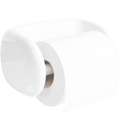 WHITE PORCELAIN TOILET PAPER HOLDER - DYKE & DEAN