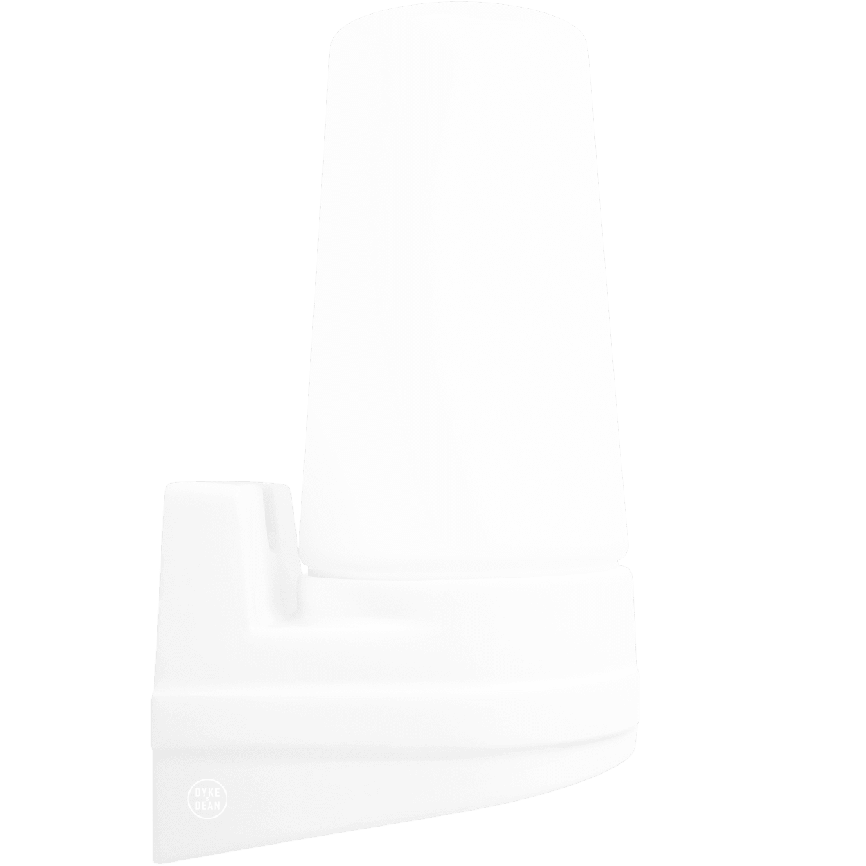 WHITE PORCELAIN WATERPROOF SWEDISH WALL LIGHT - DYKE & DEAN