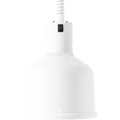 WHITE STAY HOT HEAT LAMP PENDANT FOCUS MS RETRACTABLE CORD - DYKE & DEAN