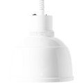 WHITE STAY HOT HEAT LAMP PENDANT FOCUS RS RETRACTABLE CORD - DYKE & DEAN