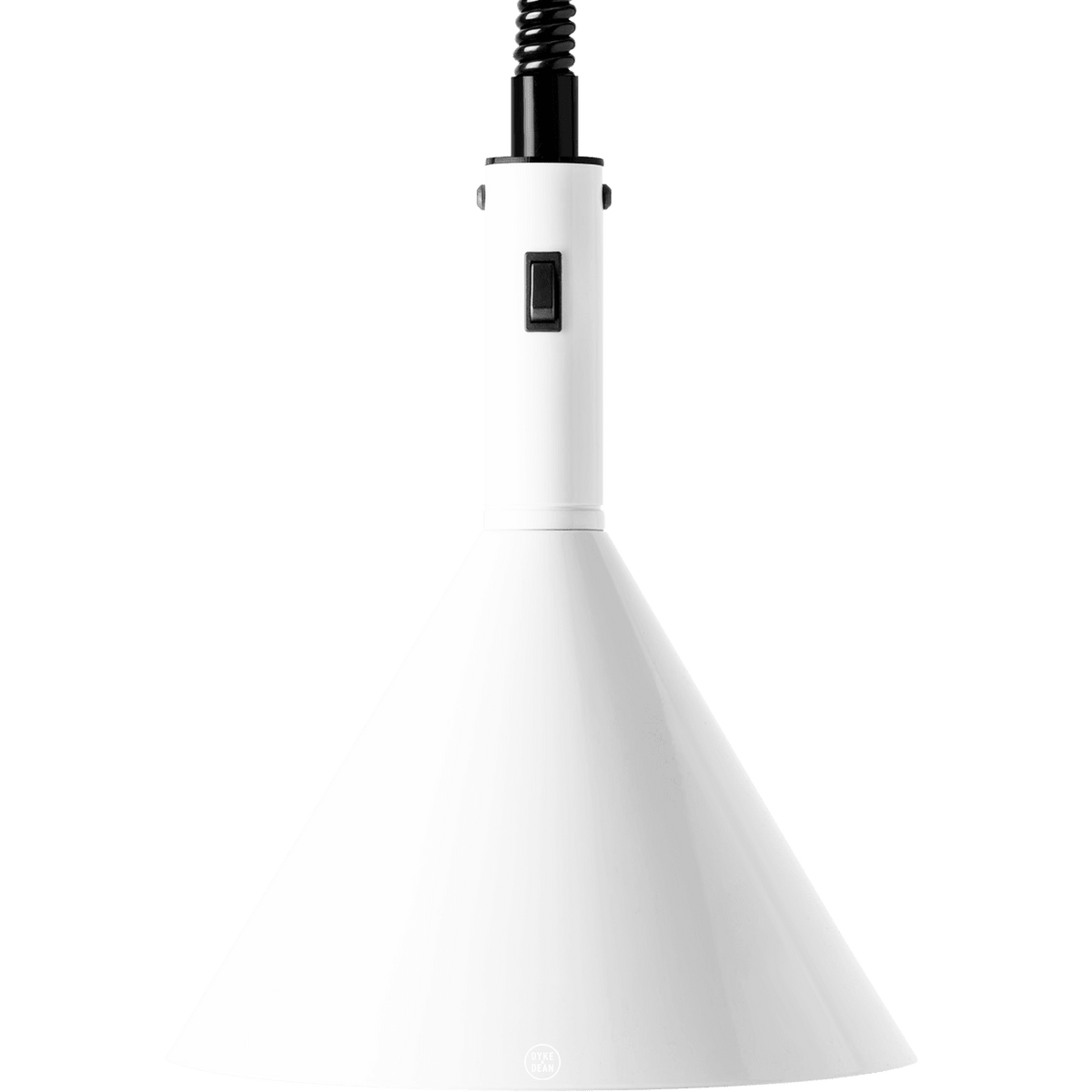 WHITE STAY HOT HEAT LAMP PENDANT TRATTORIA 1223 - DYKE & DEAN
