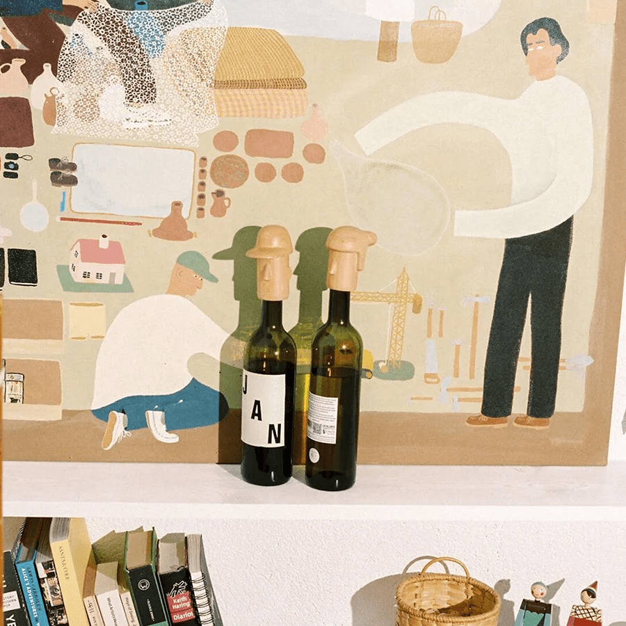 WINE STOPPER BUDDY LISA - DYKE & DEAN