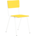 ZERO CHAIR YELLOW WITH WHITE LEGS - DYKE & DEAN