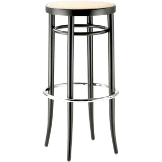 204 RH THONET CANE HIGH STOOL - DYKE & DEAN