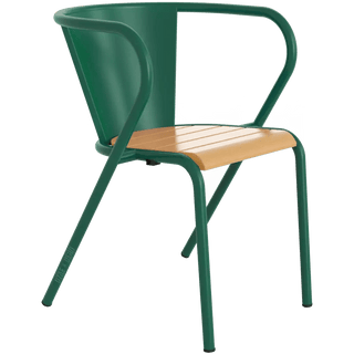 ADICO 5008 CHAIR SLATTED WOOD SEAT - DYKE & DEAN