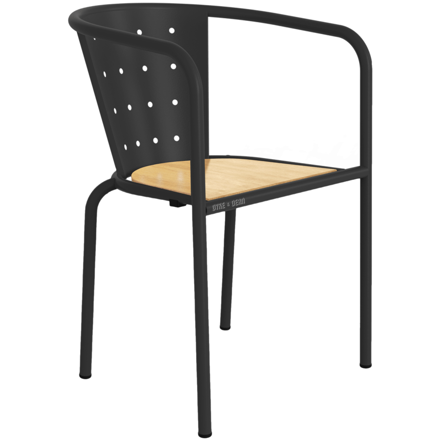 ADICO 508 STACKING CHAIR WOOD - DYKE & DEAN