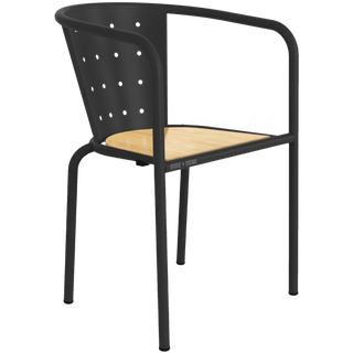 ADICO 508 STACKING CHAIR WOOD - DYKE & DEAN