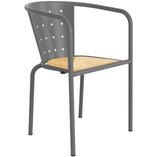 ADICO 508 STACKING CHAIR WOOD - DYKE & DEAN