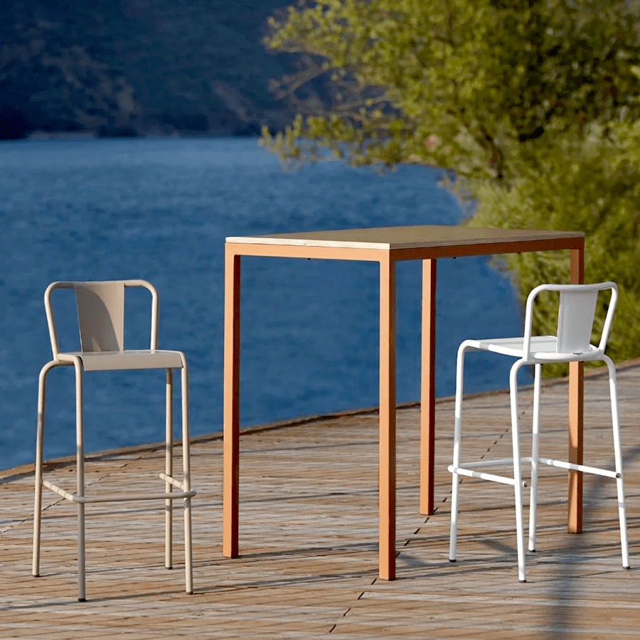 ADICO LINE-A HIGH TABLES WOOD - DYKE & DEAN