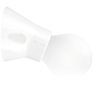 ANGLED WHITE WALL BATTEN LAMP E27 - DYKE & DEAN