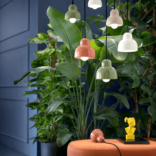 BERIMBAU CERAMIC PENDANT SHADE LAMP - DYKE & DEAN