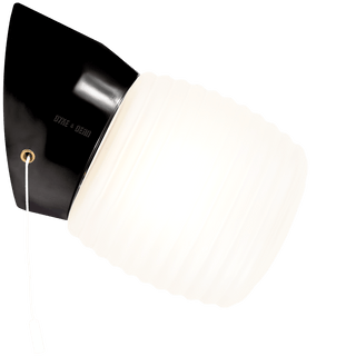 BLACK PULL CORD SWITCHED REARWIRED WALL LAMPS - WALL LIGHTS - DYKE & DEAN  - Homewares | Lighting | Modern Home Furnishings