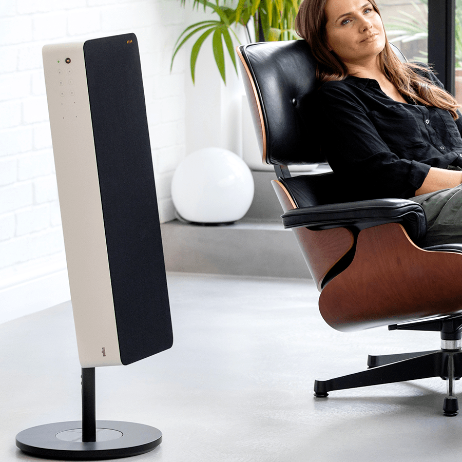 BRAUN LE01 SPEAKER FLOOR STAND - DYKE & DEAN