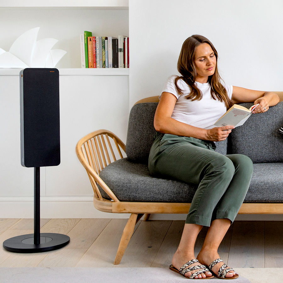 BRAUN LE02 SPEAKER FLOOR STAND - AUDIO - DYKE & DEAN  - Homewares | Lighting | Modern Home Furnishings