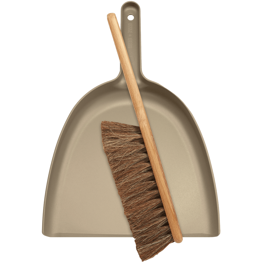 BROWN RECYCLED DUST PAN - DYKE & DEAN